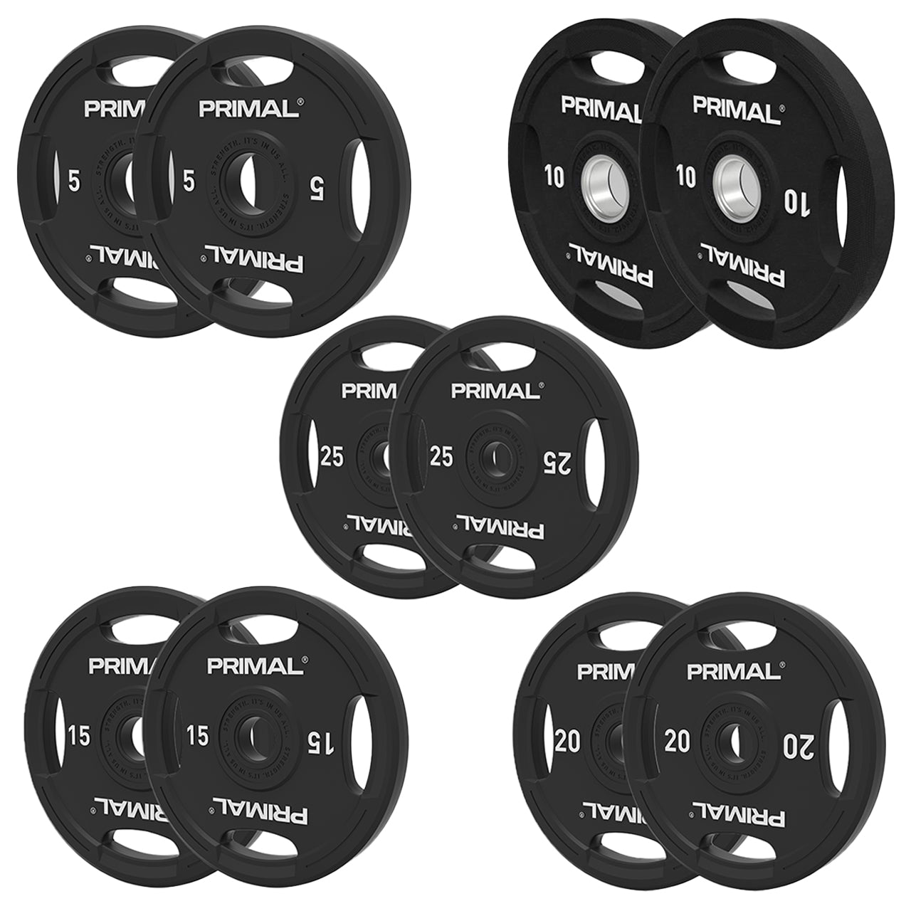 Performance Series Rubber Olympic Weight Plate (Sets)